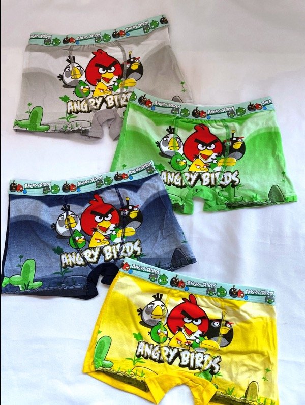 Producto - Boxer infantil angry birds - talle 6/8