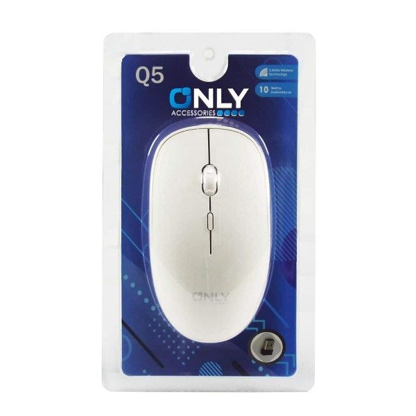 Producto - MOUSE INALAMBRICO ONLY BLANCO