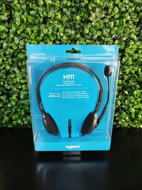 Producto - AURICULARES LOGITECH H111 CON MICROFONO