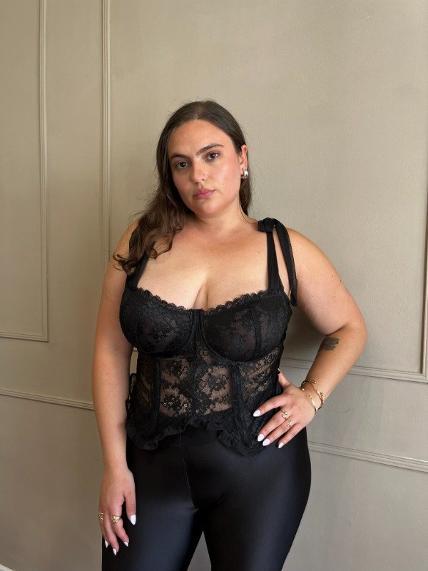 Producto - Corset Bárbara negro