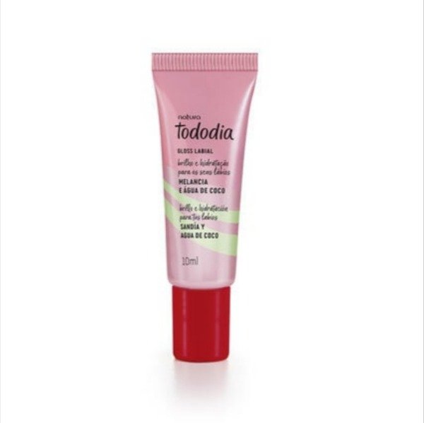 Producto - Gloss labial Sandía y Agua de Coco Tododia Natura Brasil