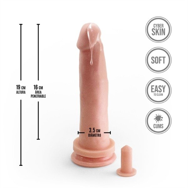 Producto - Consolador vara carne con eyaculador