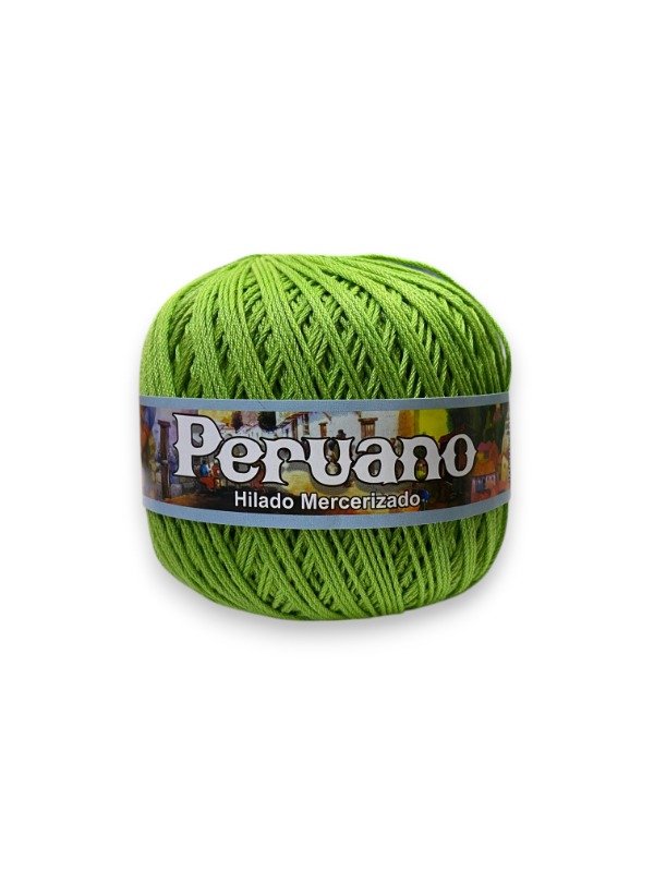 Producto - ALGODÓN PERUANO - 30 VERDE MANZANA