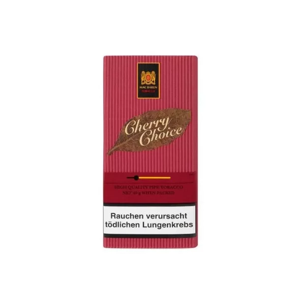 Producto - MAC BAREN CHOICE CHERRY - POUCH 40 GR.