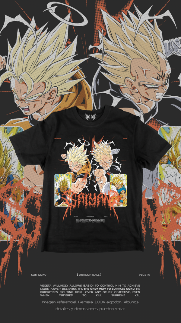 Producto - Remera Saiyan - 0