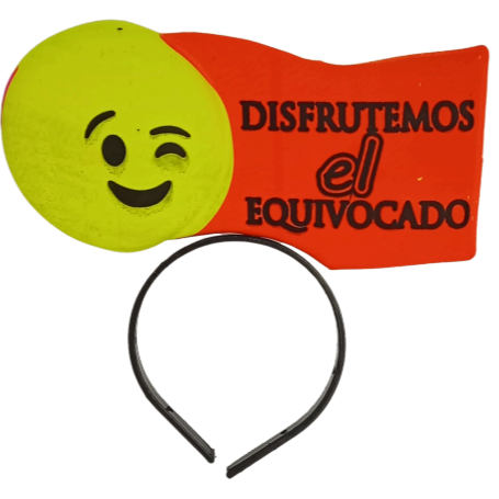 Producto - Vinchas de frases plástico - 1