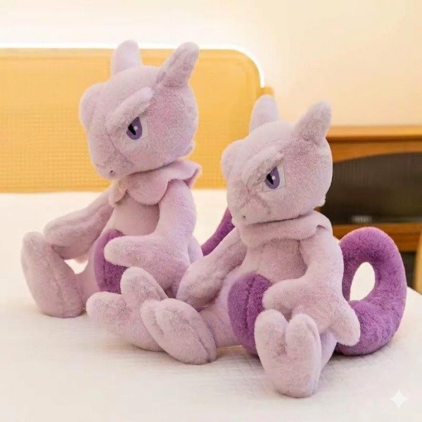 Producto - Peluche MewTwo 37cm o 40cm (ingrese para elegir)
