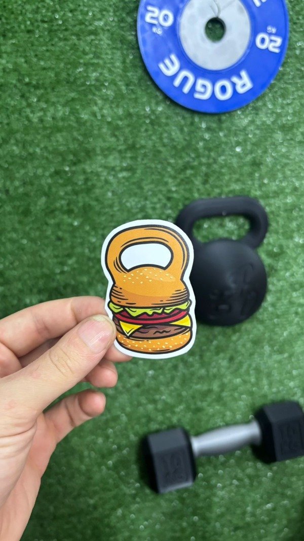 Producto - Sticker KETTLEBELL BURGER
