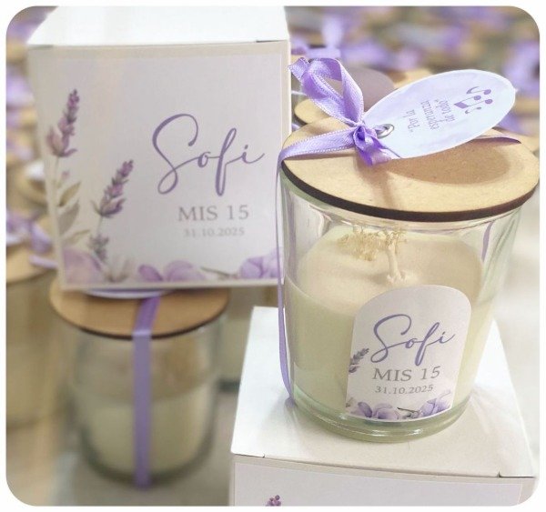 Producto - VELA VIDRIO COMPLETA X 10 u.