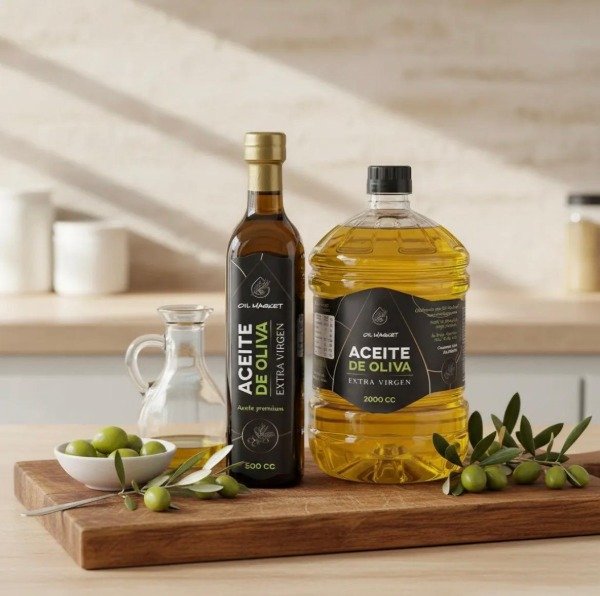 Producto - NOMADE Aceite de Oliva Bidon PET+ Botella 500ml