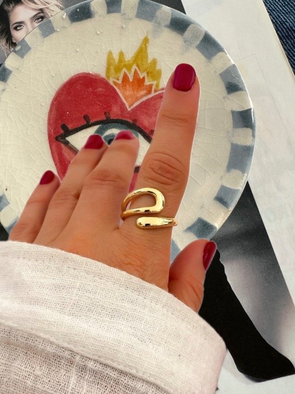 Producto - ANILLO EMILIA DORADO