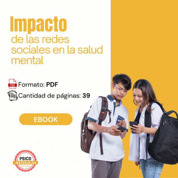 Producto - Ebook Impacto de las redes sociales en la salud mental