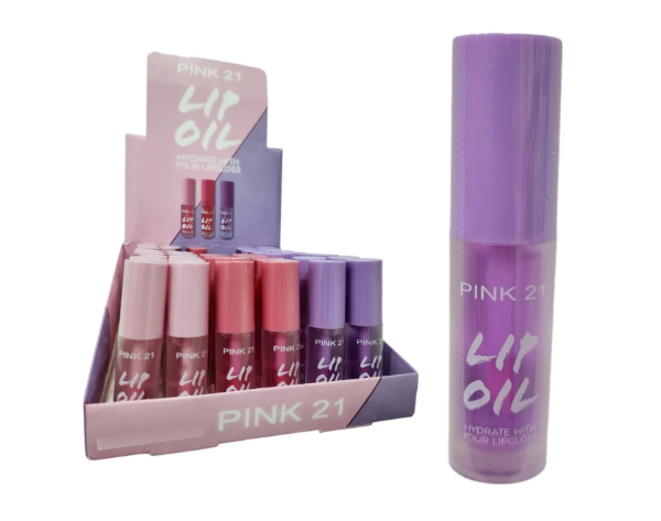 Producto - Lip oil brillo labial gloss hidratante Pink 21
