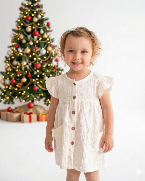 Producto - VESTIDO BOTONES COTTON - 1