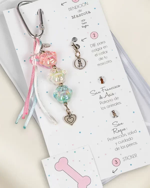 Producto - Set Mascota (Perritos o Gatitos) - [Bendición + Sticker + Medallita]