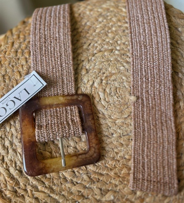 Producto - Cinto yute hebilla cuadrada 062