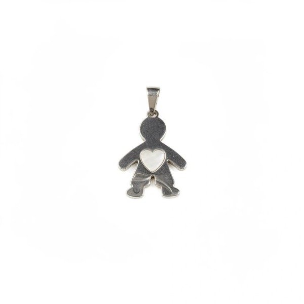 Producto - Charm nene acero