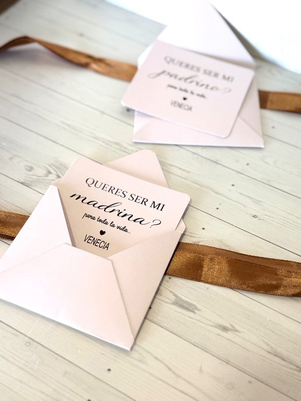 Producto - Tarjeta-Queres ser mi Madrina/Padrino