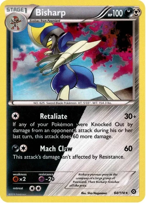 Producto - Bisharp - 64/114 - Steam Siege - Holo