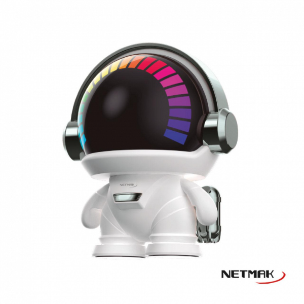 Producto - Parlante BT Astronauta con luces NM-ALPHA