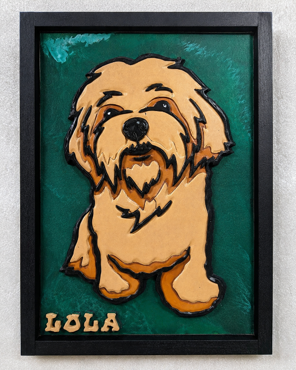 Producto - Lola  Retrato Personalizado de Mascota