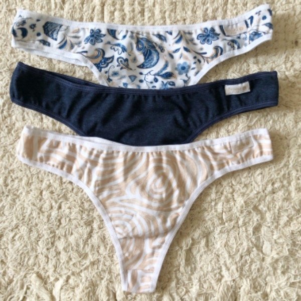 Producto - Pack x3 colaless de algodón celes
