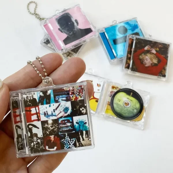 Producto - Llavero Mini Álbum CD NFC Personalizado