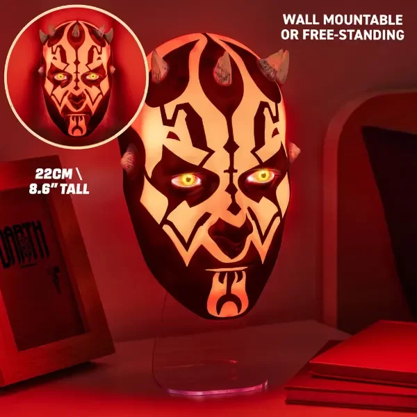 Producto - Star Wars Darth Maul Mask Light Lampara USB Paladone - 1