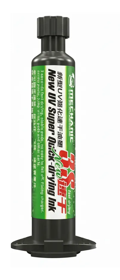 Producto - Mascara UV Mechanic 3S secado  rapido verde