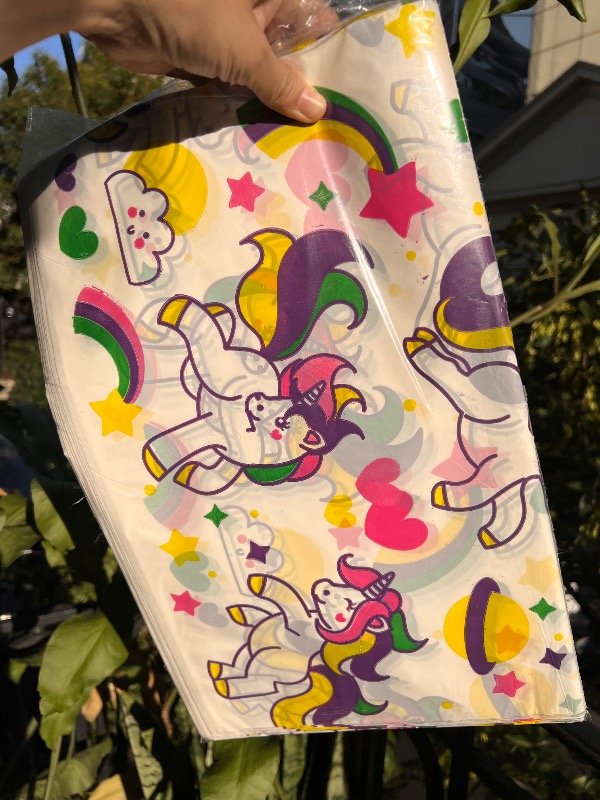 Producto - 50 bolsas unicornio 40x50