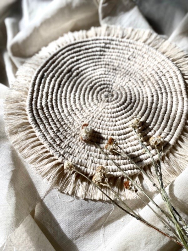 Producto - Centro de mesa en macramé