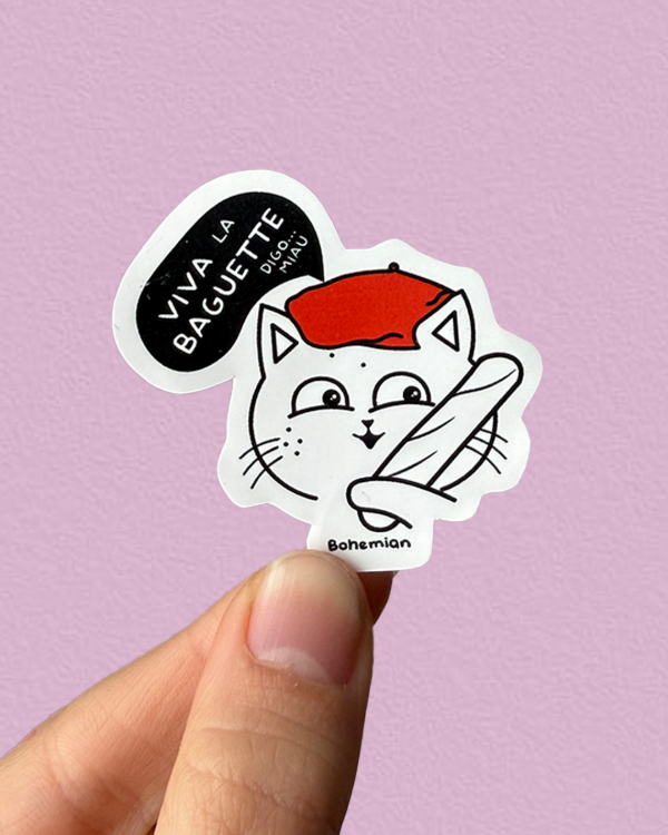 Producto - VIVA LA BAGUETTE - Sticker Individual Random