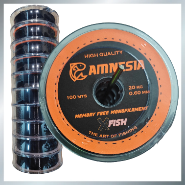 Producto - Tanza Amnesia X-fish 0.60 negra