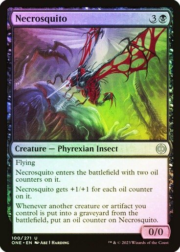 Producto - Necrosquito Foil  Phyrexia: All Will Be One