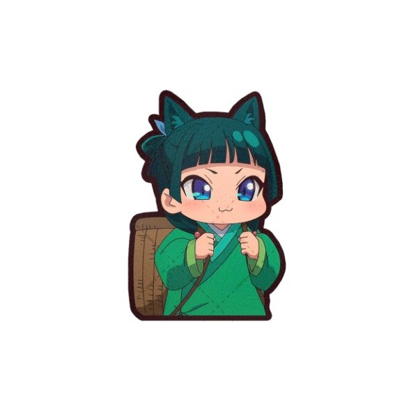 Producto - Sticker Vinilo Grande Maomao Chibi Diarios Boticaria AllBlue