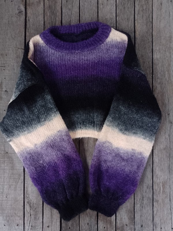 Producto - sweters degrade violeta