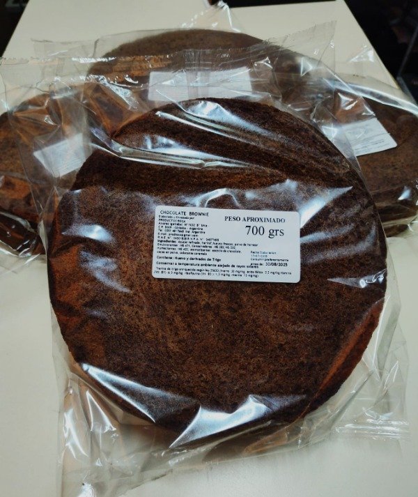Producto - BROWNIE REDONDO X700G