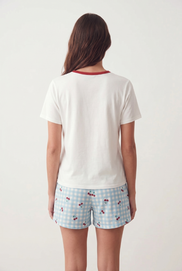 Producto - SWEET CHERRY PIJAMA REMERA M/C Y SHORT - 2