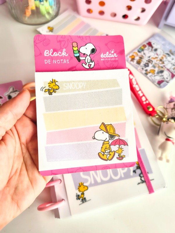 Producto - Reserva - Box Snoopy Pastel - Cuaderno discos - 9
