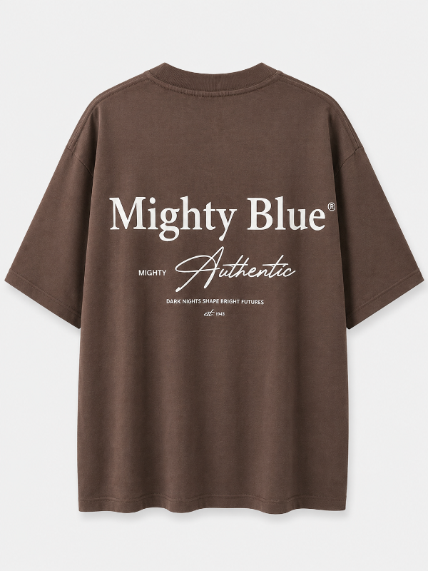 Producto - Remera Oversize Authentic Chocolate - 0