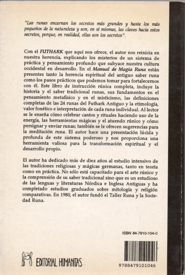 Producto - Futhark Manual de Magia Runa - Edred Thorsson - 11