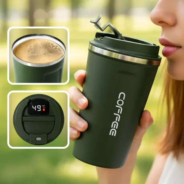 Producto - Vaso Coffe termico con sensor de temperatura 510 ml - 1