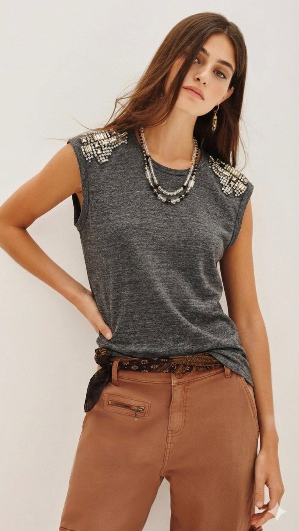 Producto - Musculosa strass Rapsodia