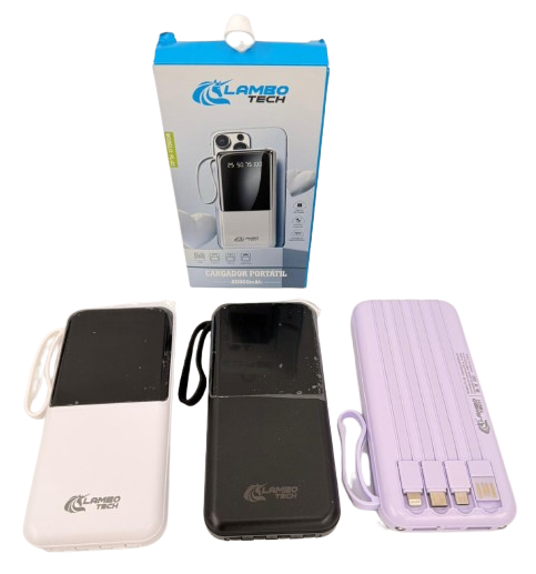 Producto - Power Bank 20.000 mAh Lambo Tech 4 en 1 PL82