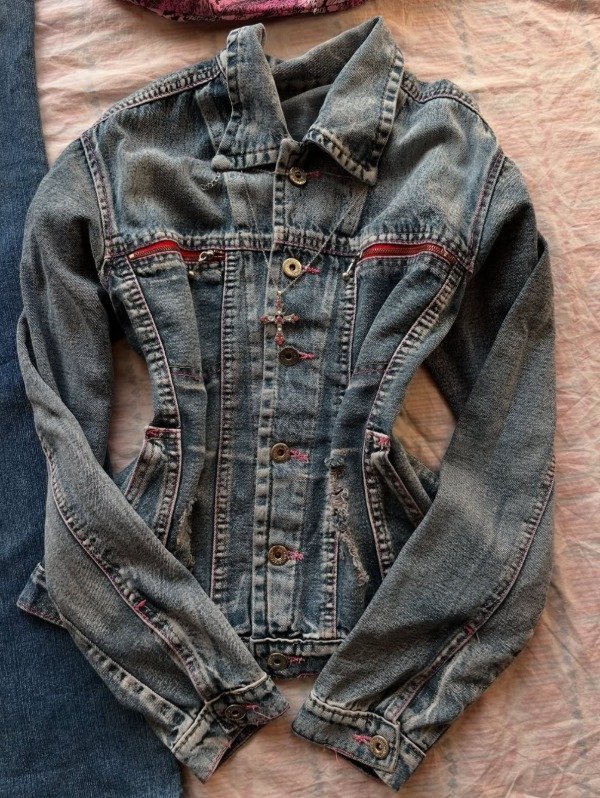 Producto - zip jean pinki