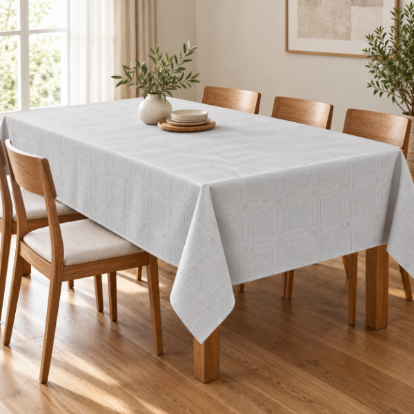 Producto - MANTEL JACKARD RECTANGULAR 180X140CM 100 POLYESTER - 4