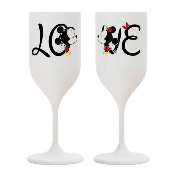 Producto - Copas Mickey Y Minnie Mouse Love Regalo
