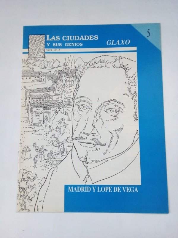 Producto - Las ciudades y sus genios #5 Madrid y Lope de Vega - Glaxo