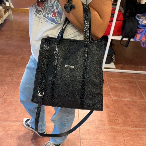 Producto - Cartera Croco Black Chic