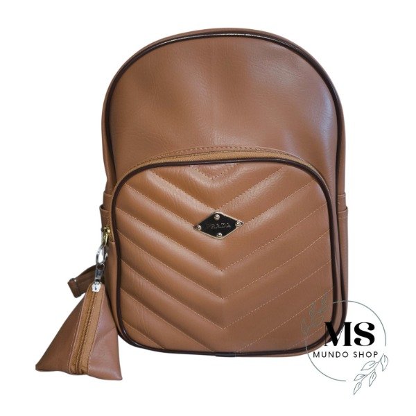 Producto - Mochila de cuerina + monedero